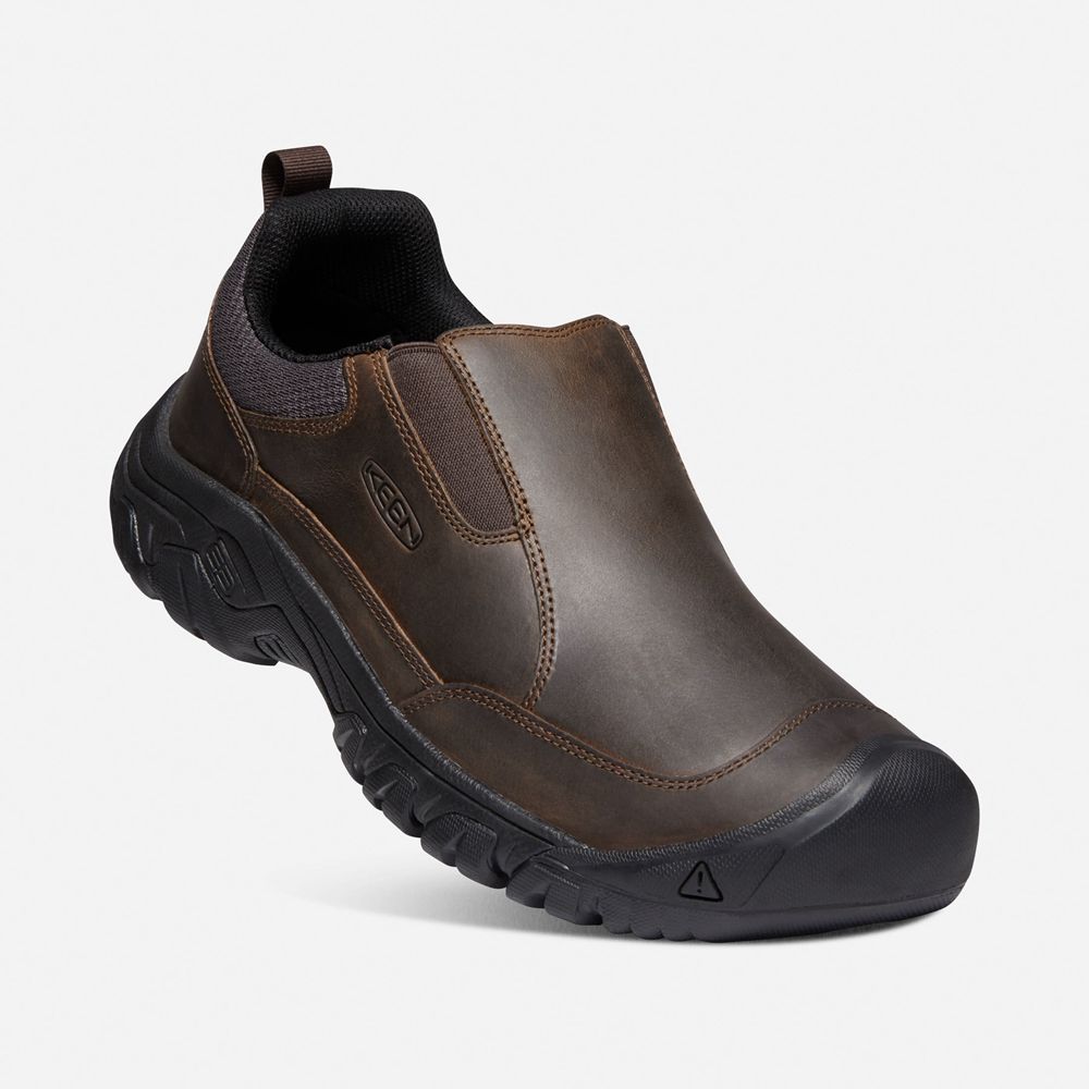 Keen Slip-On Herr Svarta Bruna - Targhee Iii - 027436NDK